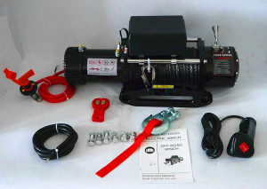 4X4 Recovery Electric Winch with Wireless Remote Kit (12000lbs-3)